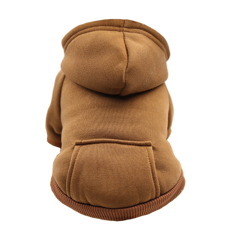 Cheap Dog Hoodie Winter Warm Dog Clothes for Small Medium Dogs French Bulldog Coat Puppy Cat Jacket Chihuahua Yorkie Pet Costume