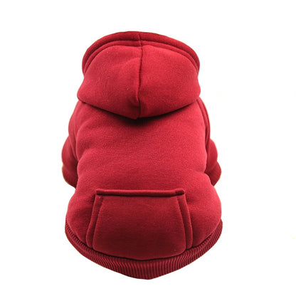 Cheap Dog Hoodie Winter Warm Dog Clothes for Small Medium Dogs French Bulldog Coat Puppy Cat Jacket Chihuahua Yorkie Pet Costume